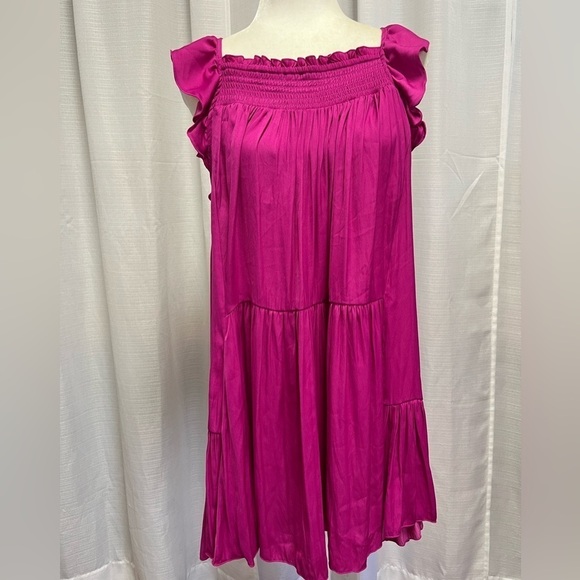 Intimately Free People Want Your Love Pink Mini Babydoll Dress | size Medium - Picture 1 of 7